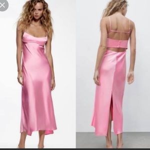 Zara Pink Dress Size XS